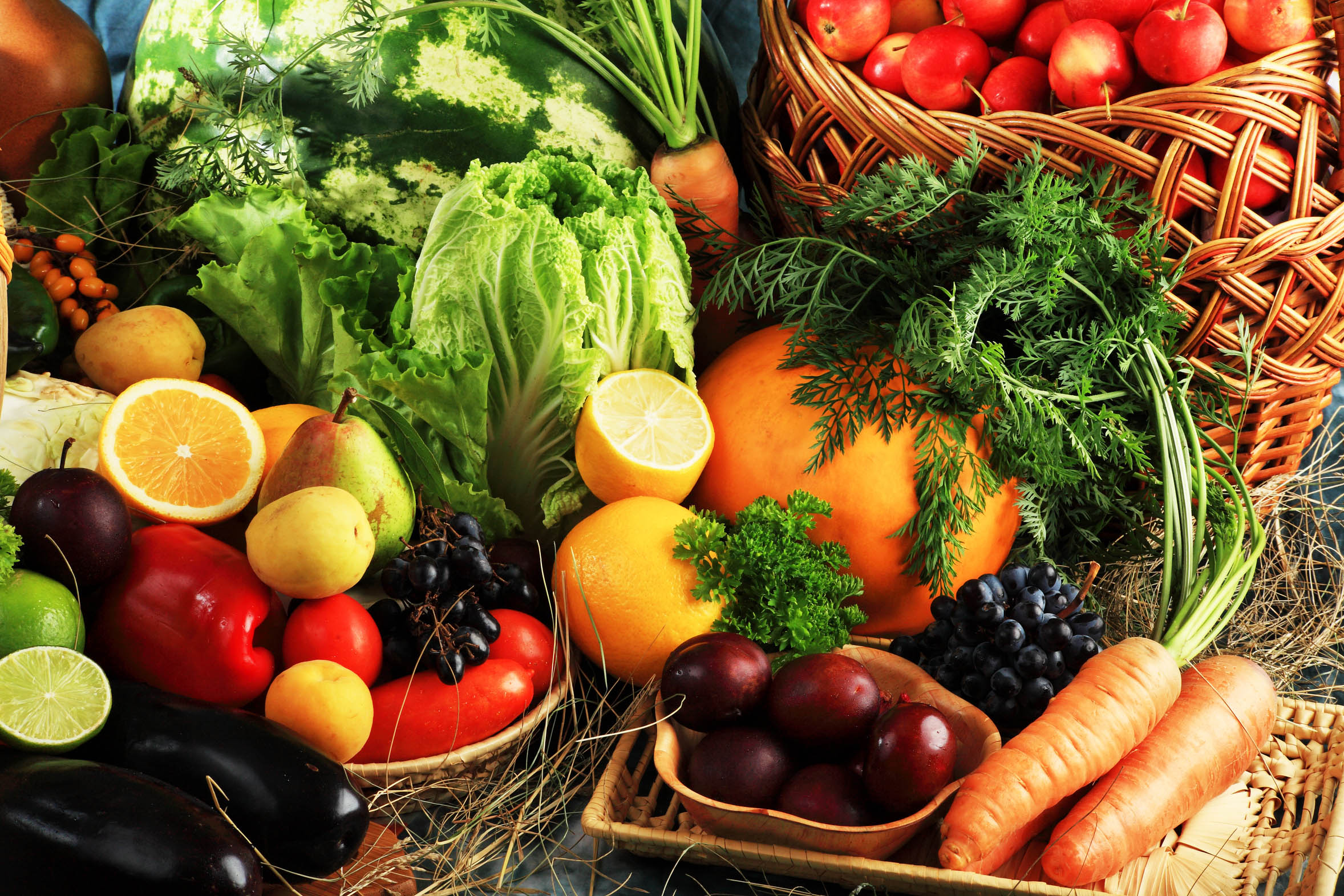 Las frutas y verduras nos ayudan tanto por dentro como por fuera. Foto puntofape