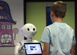 Robots como tutores para niños